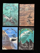 ¤ JULES VERNE - lot de 4