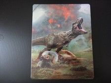 Jurassic World : fallen kingdom , film blu-ray ,Boitier Steelbook ,comme neuf