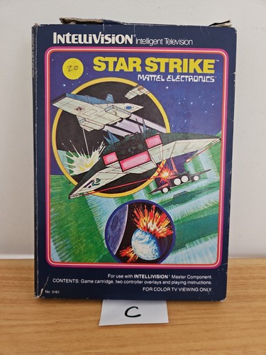 Intellivision star strike - intellivision,