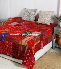 Couverture Kantha En Soie