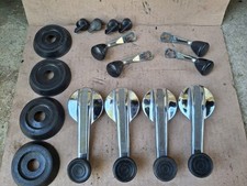 Lot poignées-manivelles-verrous porte Simca 1000 & Rallye 1 - 2 - 3   R1-R2-R3