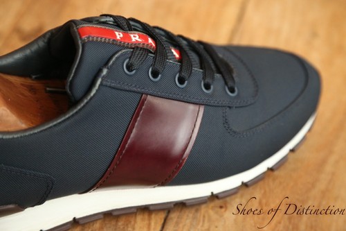 Chaussures baskets prada bleu - chaussures,