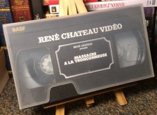VHS - MASSACRE A LA TRONCONNEUSE  (edition-1991) -- *** - VHS OCCASION ***