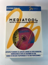 Rare Big box Mediatool Pour Pc Cd Boîte À Outil Sonore Et Vocal