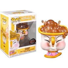 DISNEY BELLE ET BÊTE BEAUTY BEAST Figurine CHIP BUBBLES N° 794  "POP" FUNKO
