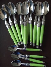 10 cuillères LAGUIOLE JEAN DUBOST + 4 PETITES