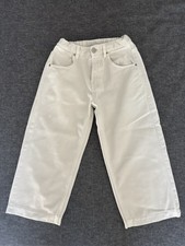 Short long bermuda en jean blanc écru Zara 12 13 14 ans L 147 - 163cm sport