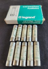 10 X Fusibles cartouche aM Ø8,5x31,5 6A/380V sans voyant Legrand 12006