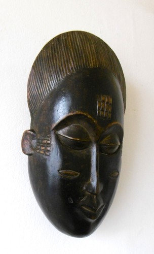 Art africain masque - masque, baoule