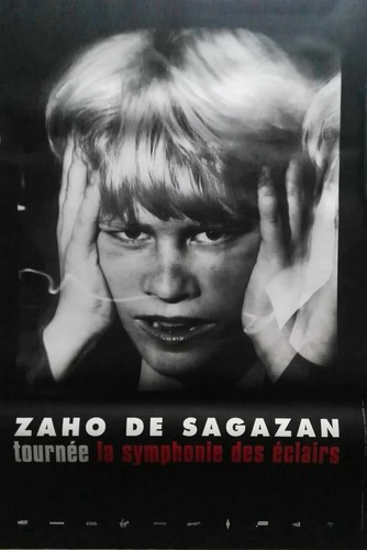 Zaho sagazan affiche - zaho,