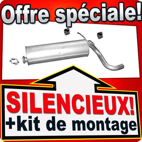 Silencieux arriere pour - silencieux,