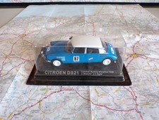 CITROËN DS 21 n°87 Rallye Londres Sydney 1968 Bianchi IXO pour Altaya 1/43 blist