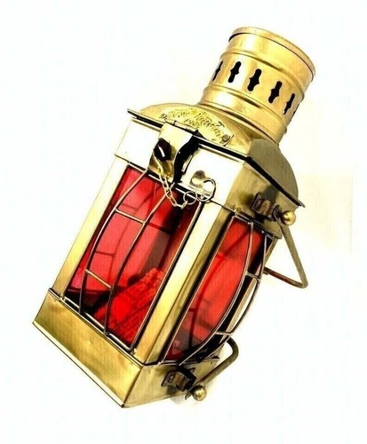 Lampe pétrole laiton - pétrole,