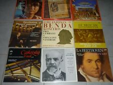 LOT DE 9 LP 33T  DISQUES VINYLES  CLASSIQUE  / divers