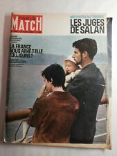 N1866 Magazine Paris-Match N°686 2 juin 1962 pied Noir, juges de Salan, Aurora 