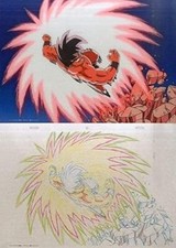 Dragon Ball Z Cel Son Goku Art