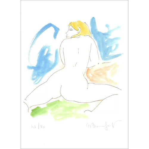 Bonnefoit alain lithographie - alain,