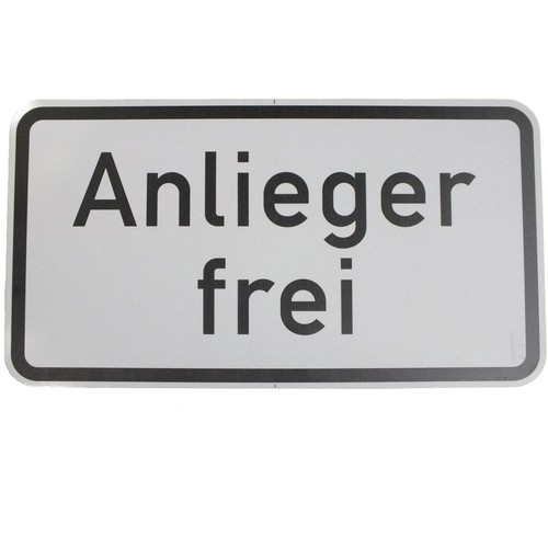 Panneau signalisation - de,