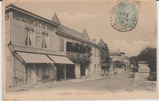 CPA SAINT-RAMBERT  (69) L' ILE BARBE - QUAI DE L' ILE - RESTAURANT