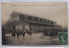 Vendeuvre sur Barse (Aube) Les Etablissements Protte, Grand Atelier, Sortie du P