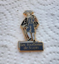 PIN'S SERIE MOLIERE 92 LES FOURBERIES DE SCAPIN SIGNE STARPINS (2 PHOTOS)