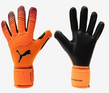 Gants de football orange PUMA