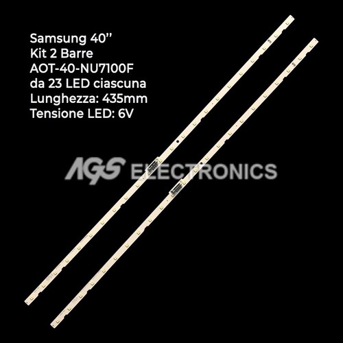 Kit barres bandes led tv - 2, 23
