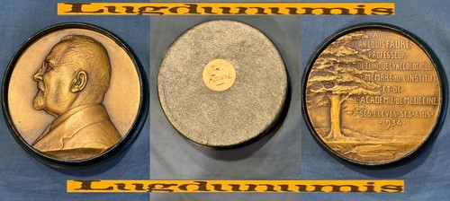 Médaille jean louis faure - louis,
