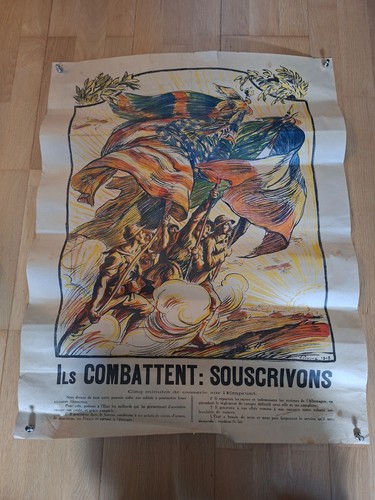 Affiche originale guerre 18 - affiche, 14-18
