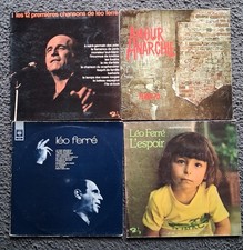 Léo Ferré - LOT de 4 disques