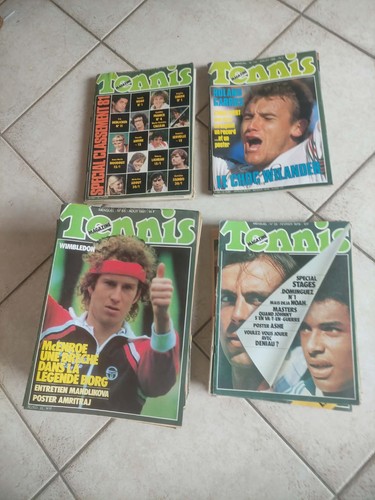 Tennis magazine 1979 - , à
