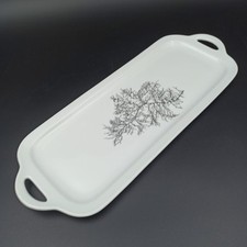 LIMOGES - PLAT À CAKE EN PORCELAINE GIRAUD & BROUSSEAU Décor De Françoise ADNET