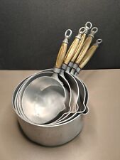 LOT DE 5 ANCIENNES CASSEROLE TOURNUS UNIS FRANCE ALUMINIUM PUR. BTÉ S.G.D.G