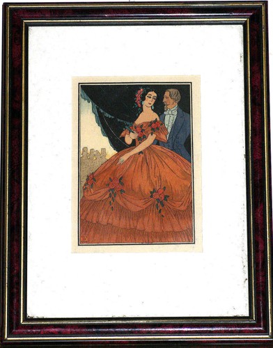 Gravure couleurs vers - , art