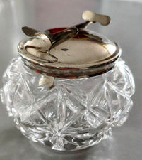 Sucrier En Verre pressé Avec