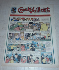 COEURS VAILLANTS N°19  12 mai 1957  bateau pompe J.D.McKean du port de New York