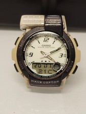 Rare Montre CASIO Wave Ceptor FKT-110 (2362) Japan Y 45mm 1995 Piles Neuves 
