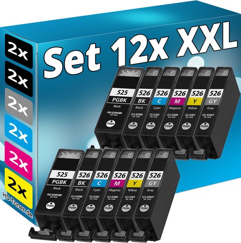 12x cartouches encre pour - 12x, d'encre