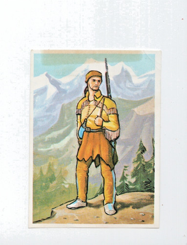 Chromo trappeur canadien - chromo,
