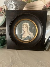 Antique Miniature Portrait