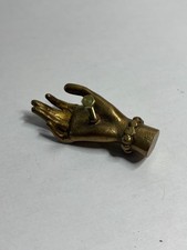 ANCIEN POIGNÉE DE PORTE MEUBLE EN BRONZE A IDENTIFIER