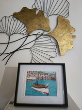 Cadre Tintin Lithographie Hergé Moulinsart L'île Noire 