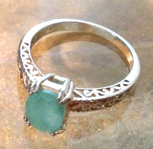 Bague vintage argent - bague, vintage-argent