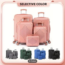 Marque 5 en 1 Ensemble de Bagages, Valise de Voyage avec Trousse de Maquillage,