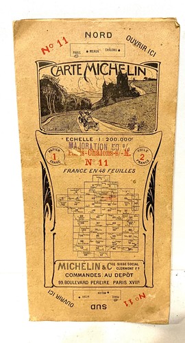 Carte routière michelin - carte,