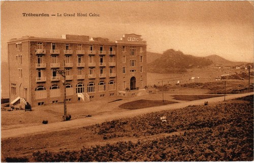 Cpa trebeurden grand - trebeurden, hotel