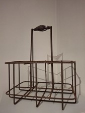 ancien porte bouteille en fer
