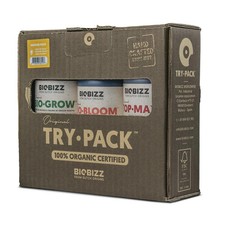 Kit Try-Pack Fertilisant Engrais 100% Bio pour culture BioBizz Try-Pack (Indoor)