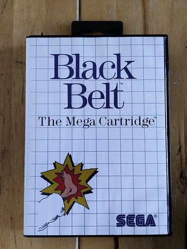 Jeu black belt - black, master