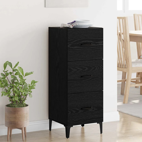 Buffet gris béton 5x34x90 - buffet,